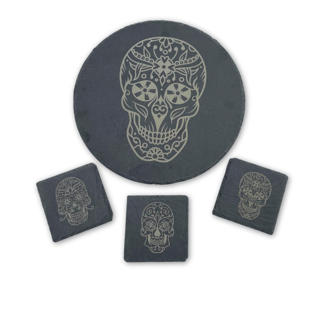 Personalize Your Home Decor with Engraved Slate Coasters