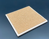 Customizable Ceramic Coasters with Cork Backing: Protect Your Surfaces in Style! - GiftShop.lu